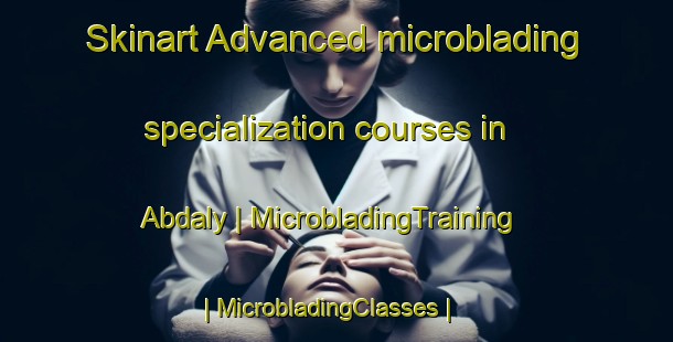 Skinart Advanced microblading specialization courses in Abdaly | MicrobladingTraining | MicrobladingClasses | SkinartTraining-Russian Federation